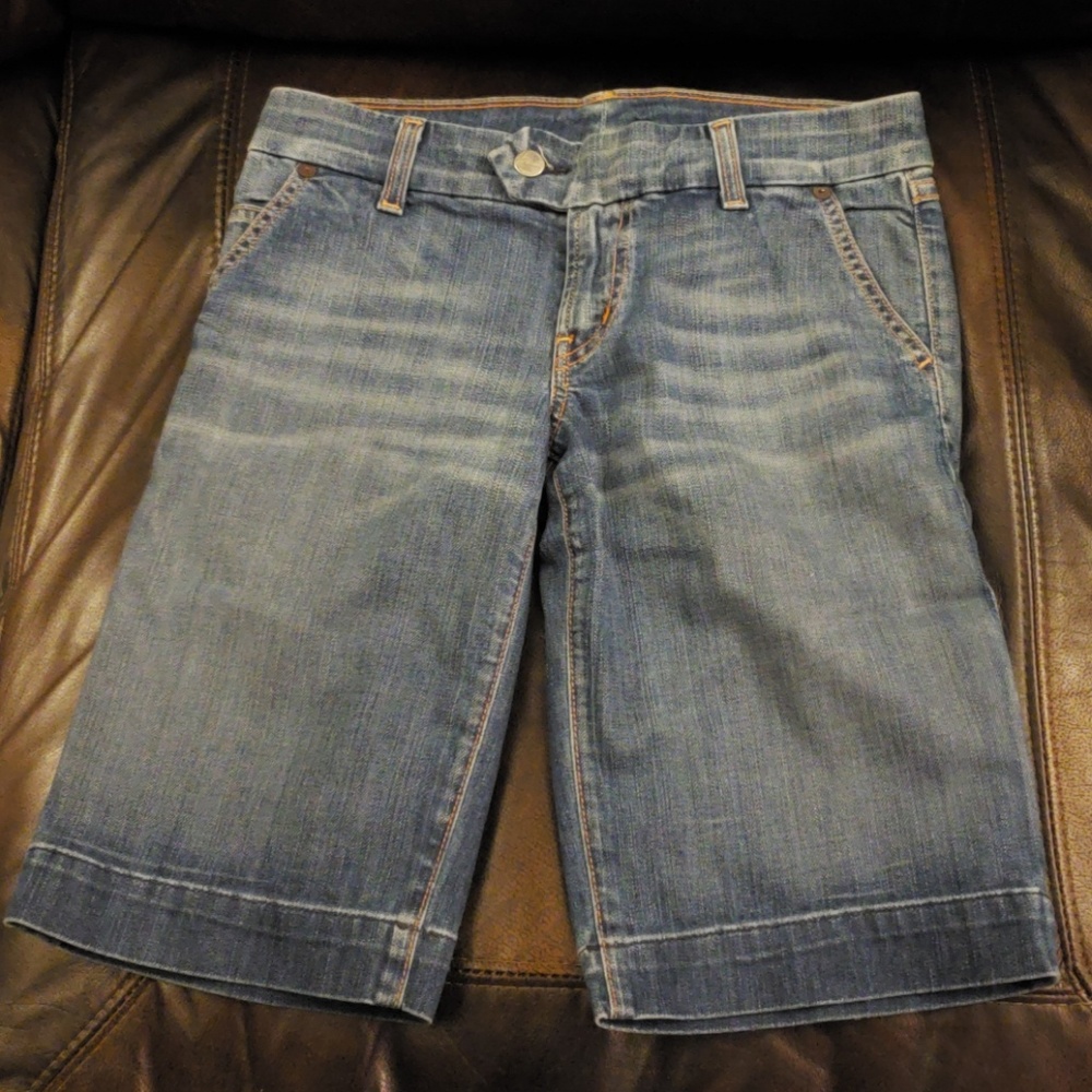 Citizens of Humanity Denim Bermuda Shorts